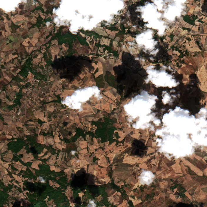 Sentinel-2 images