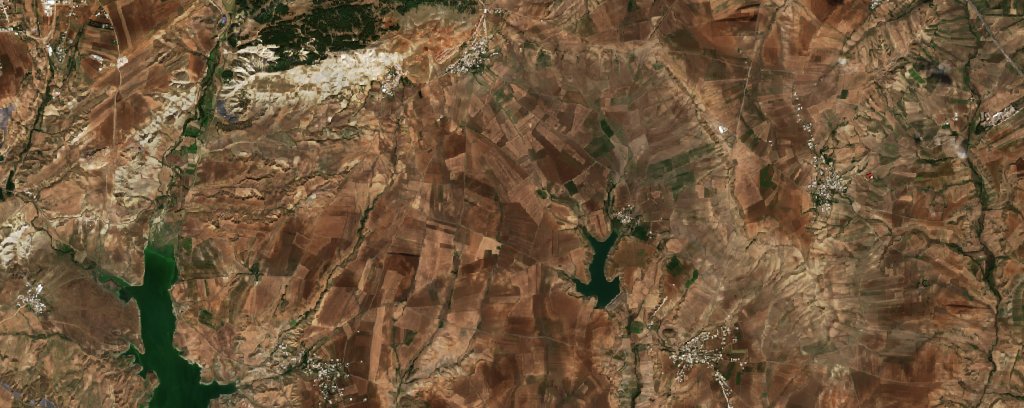 The area after the fire, October 18, 2026