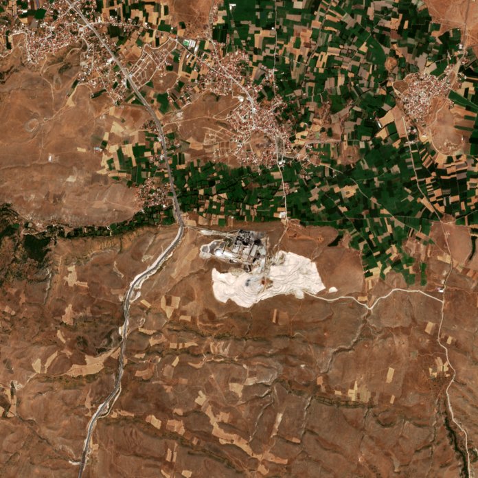 The area before the fire, September 7, 2026