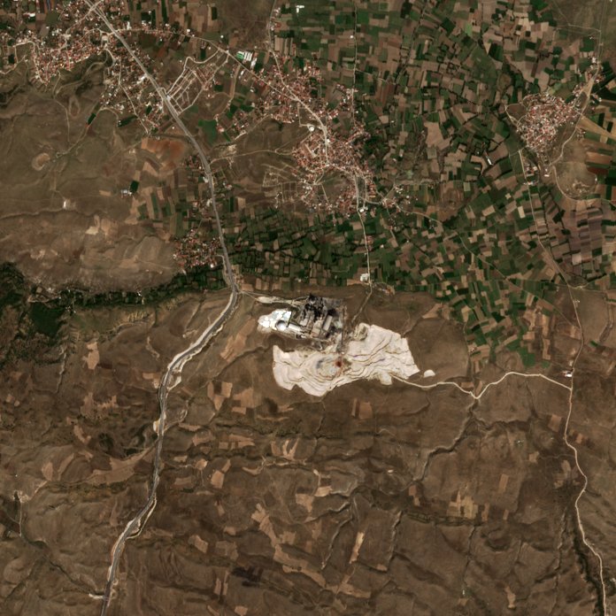 The area after the fire, October 10, 2026