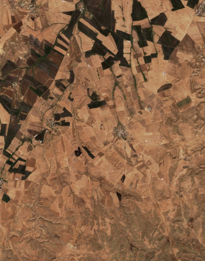 The area after the fire, October 10, 2026