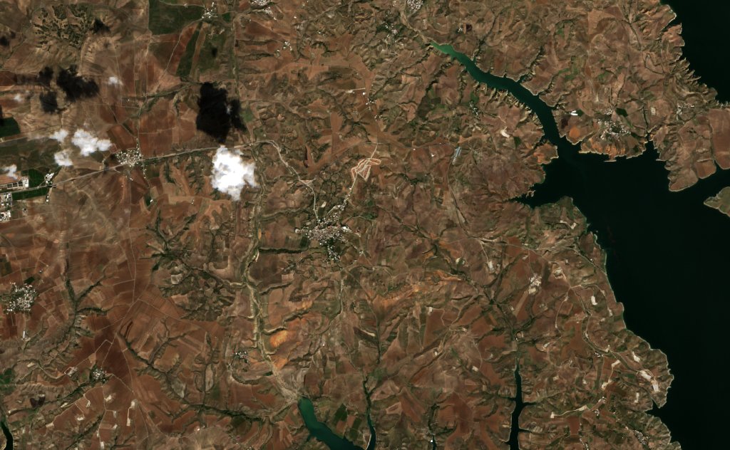 The area after the fire, October 18, 2026