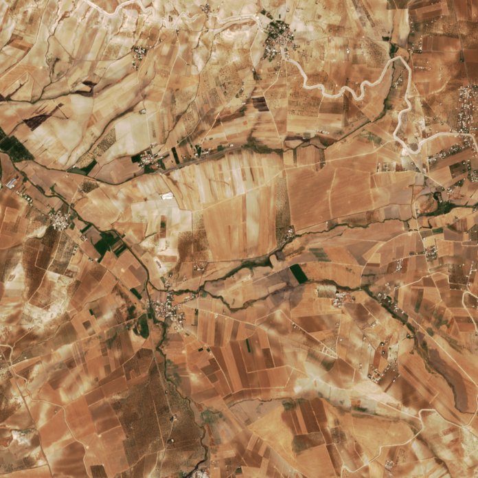 The area before the fire, September 10, 2026