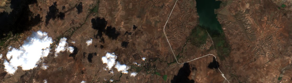The area after the fire, October 9, 2026