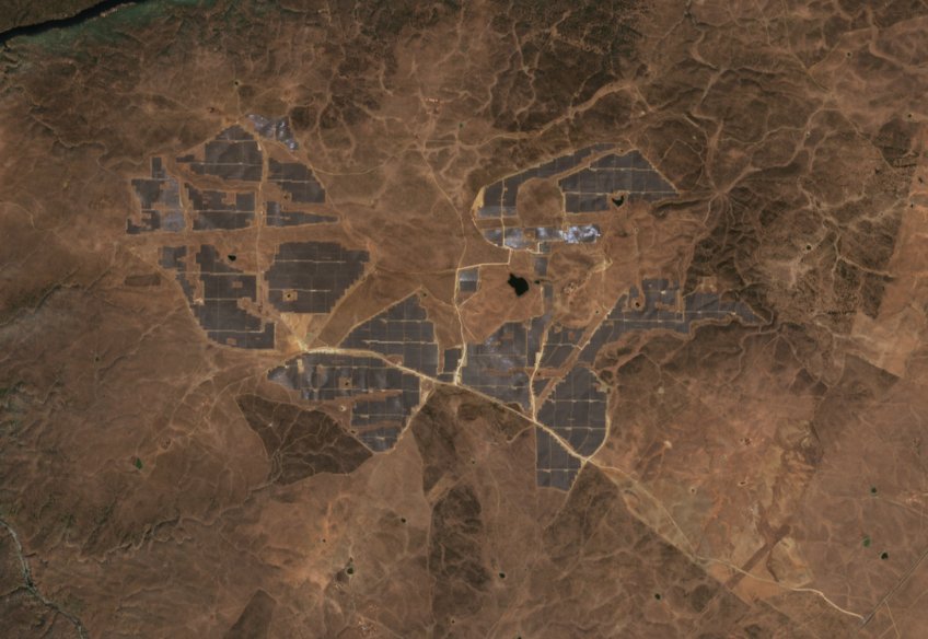 The area before the fire, September 15, 2026