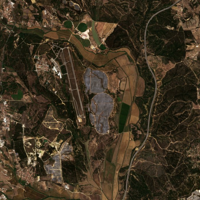 The area before the fire, September 18, 2026