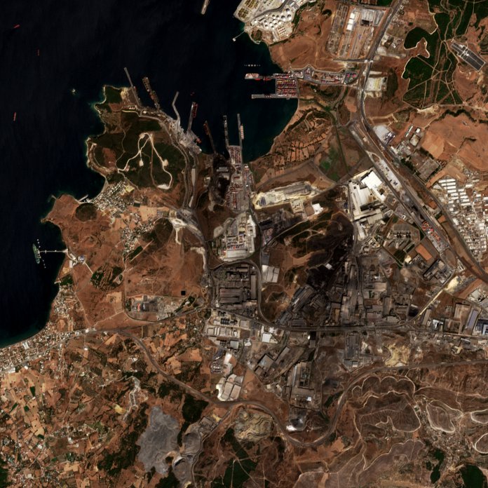 The area before the fire, September 18, 2026