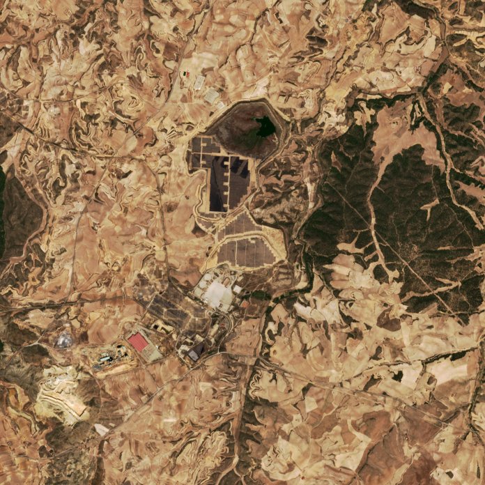 The area before the fire, September 11, 2026
