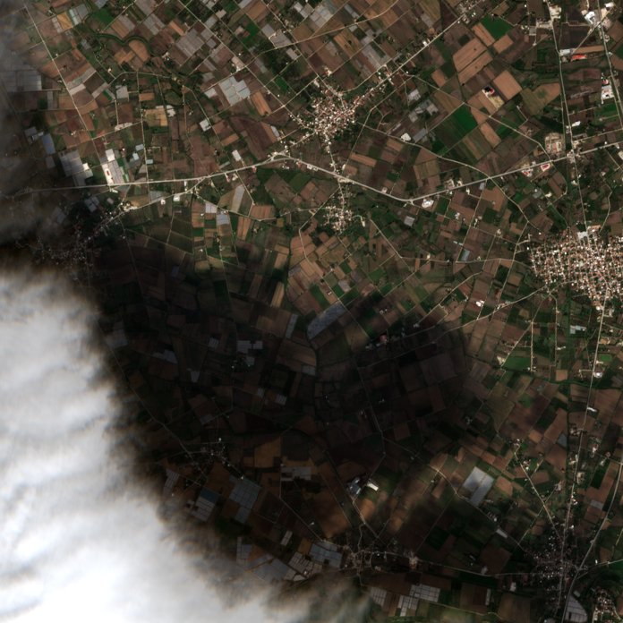 The area after the fire, October 14, 2026
