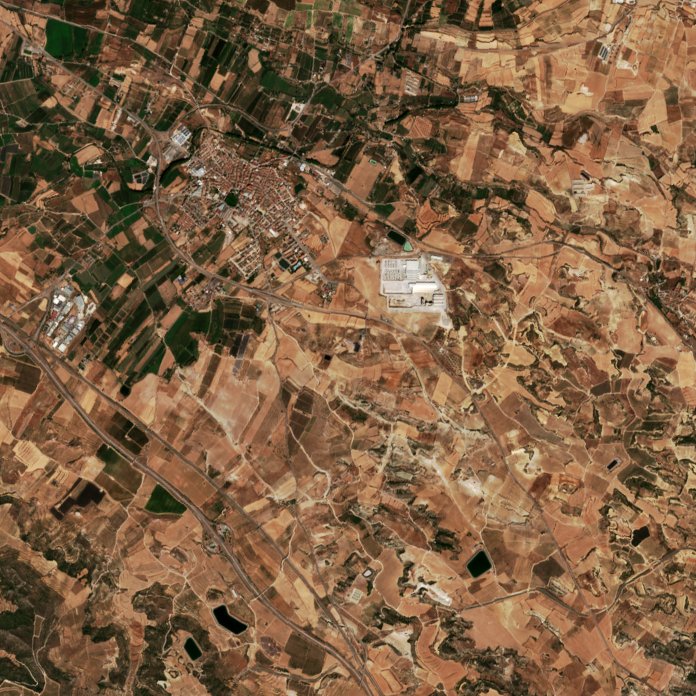 The area before the fire, September 11, 2026