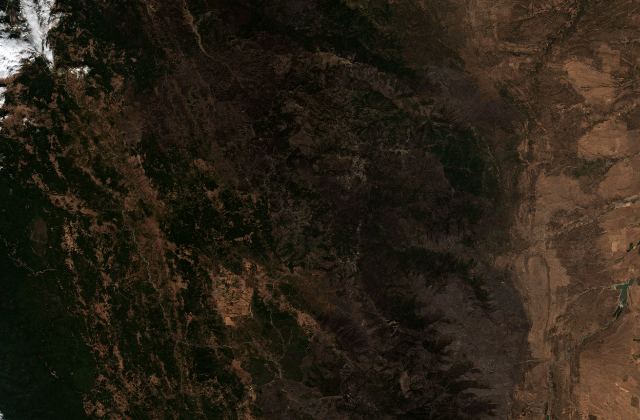 Satellite view in United States
