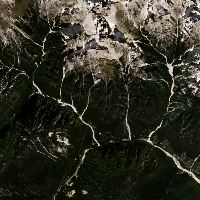 The area after the fire, October 4, 2026