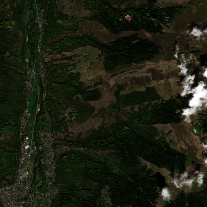 The area after the fire, September 18, 2026