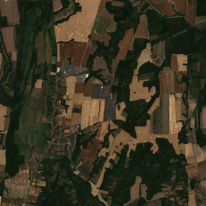 The area before the fire, September 8, 2026