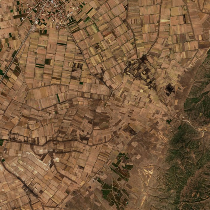 The area after the fire, October 10, 2026