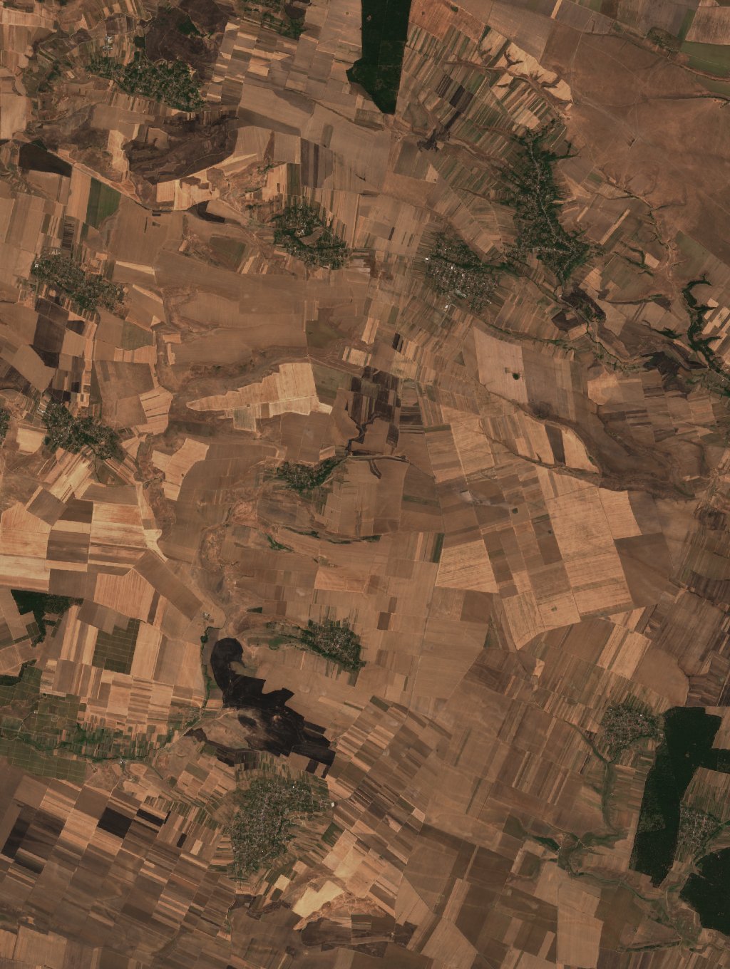 The area after the fire, August 22, 2026
