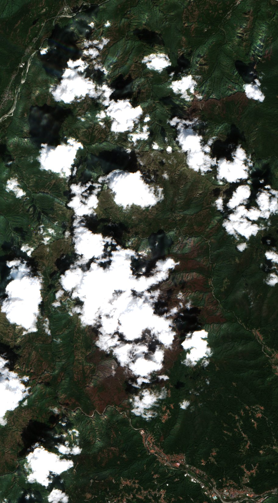 The area after the fire, August 30, 2026
