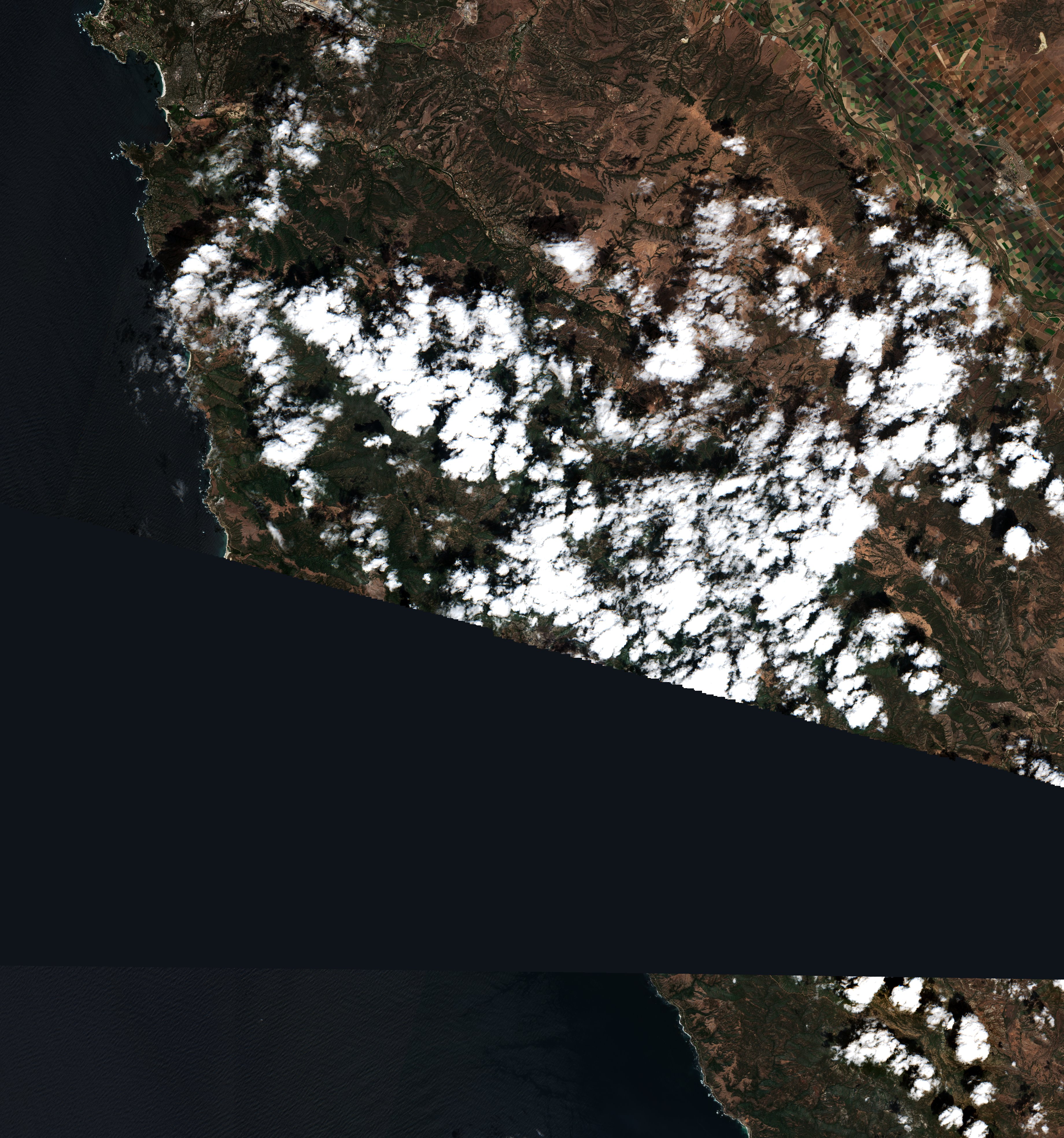 The area after the fire, September 5, 2026