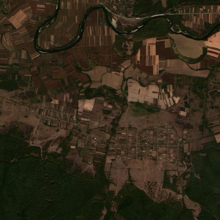 The area after the fire, October 4, 2026