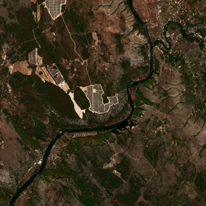 The area before the fire, September 27, 2026