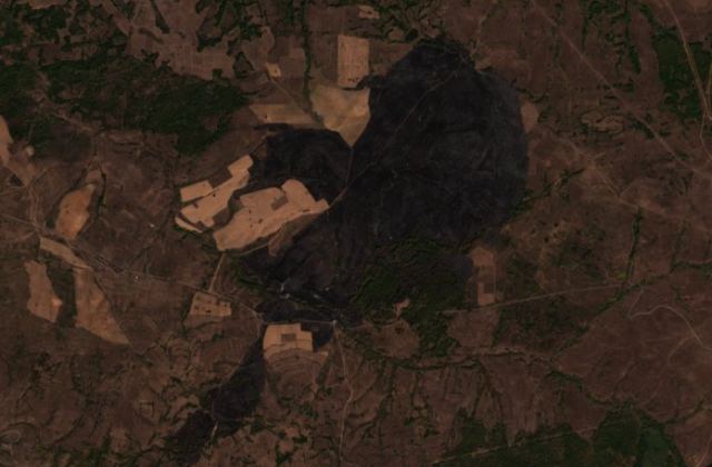 Satellite view near Bolyarovo