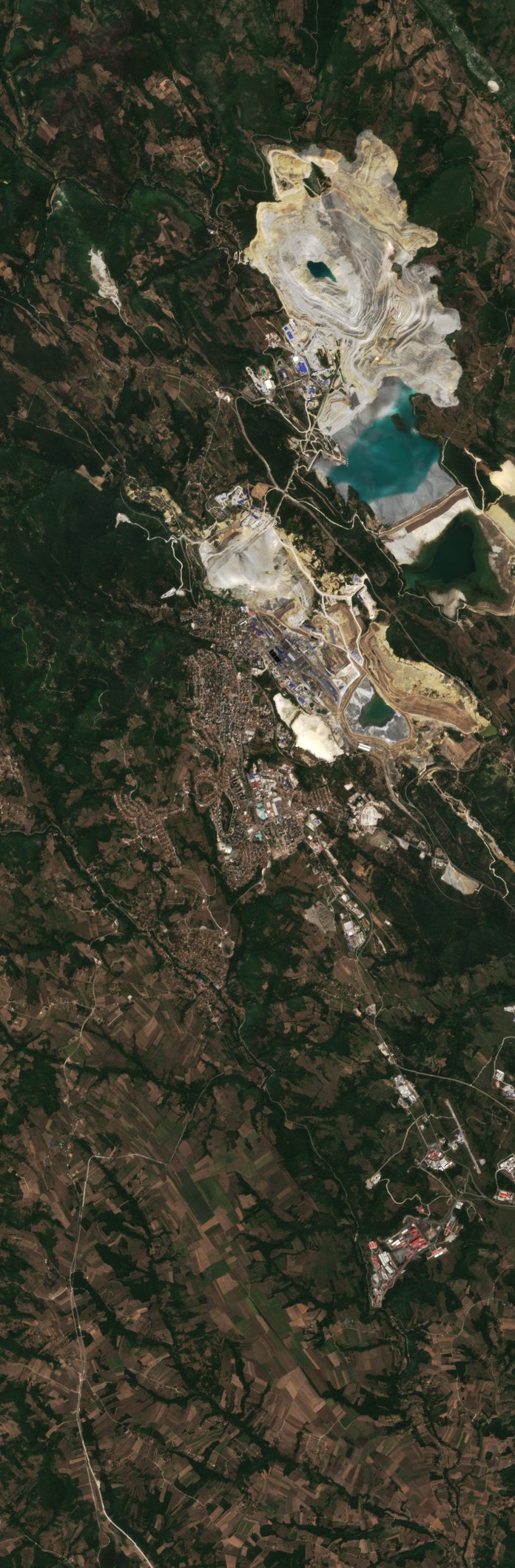 The area before the fire, August 15, 2026