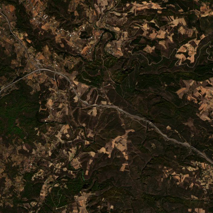 The area after the fire, October 15, 2026