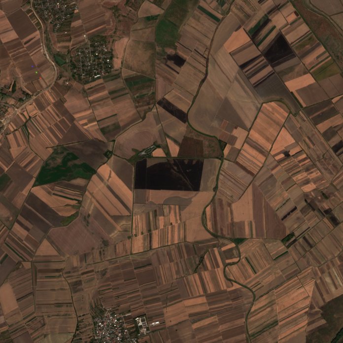 The area after the fire, October 11, 2026