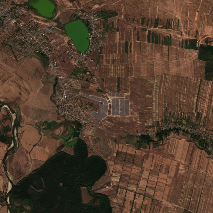 The area after the fire, October 4, 2026