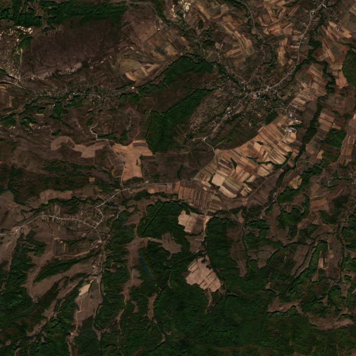 The area after the fire, October 4, 2026