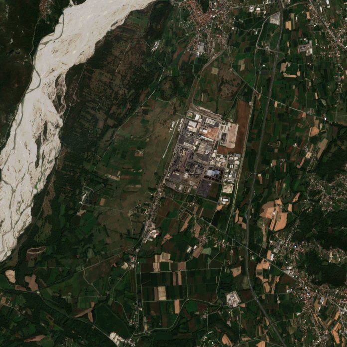 The area before the fire, September 4, 2026