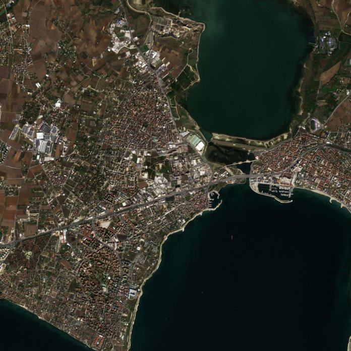 The area after the fire, October 10, 2026