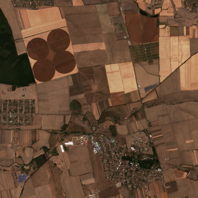 The area after the fire, October 4, 2026