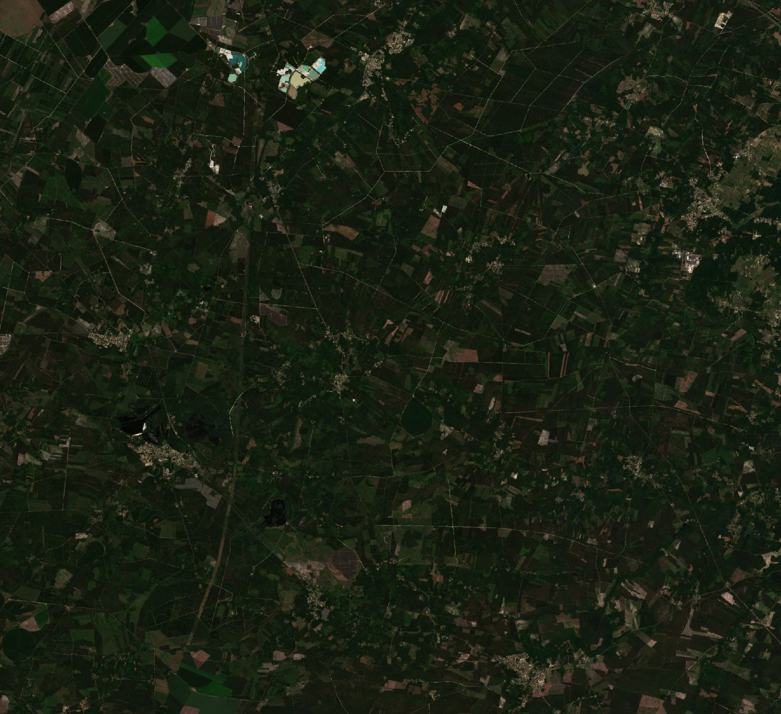The area before the fire, July 2, 2022
