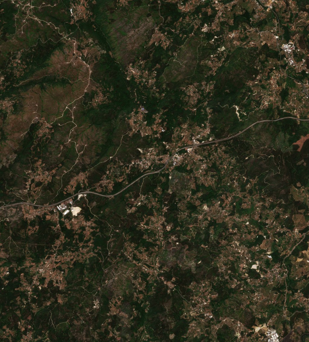 The area before the fire, July 29, 2026