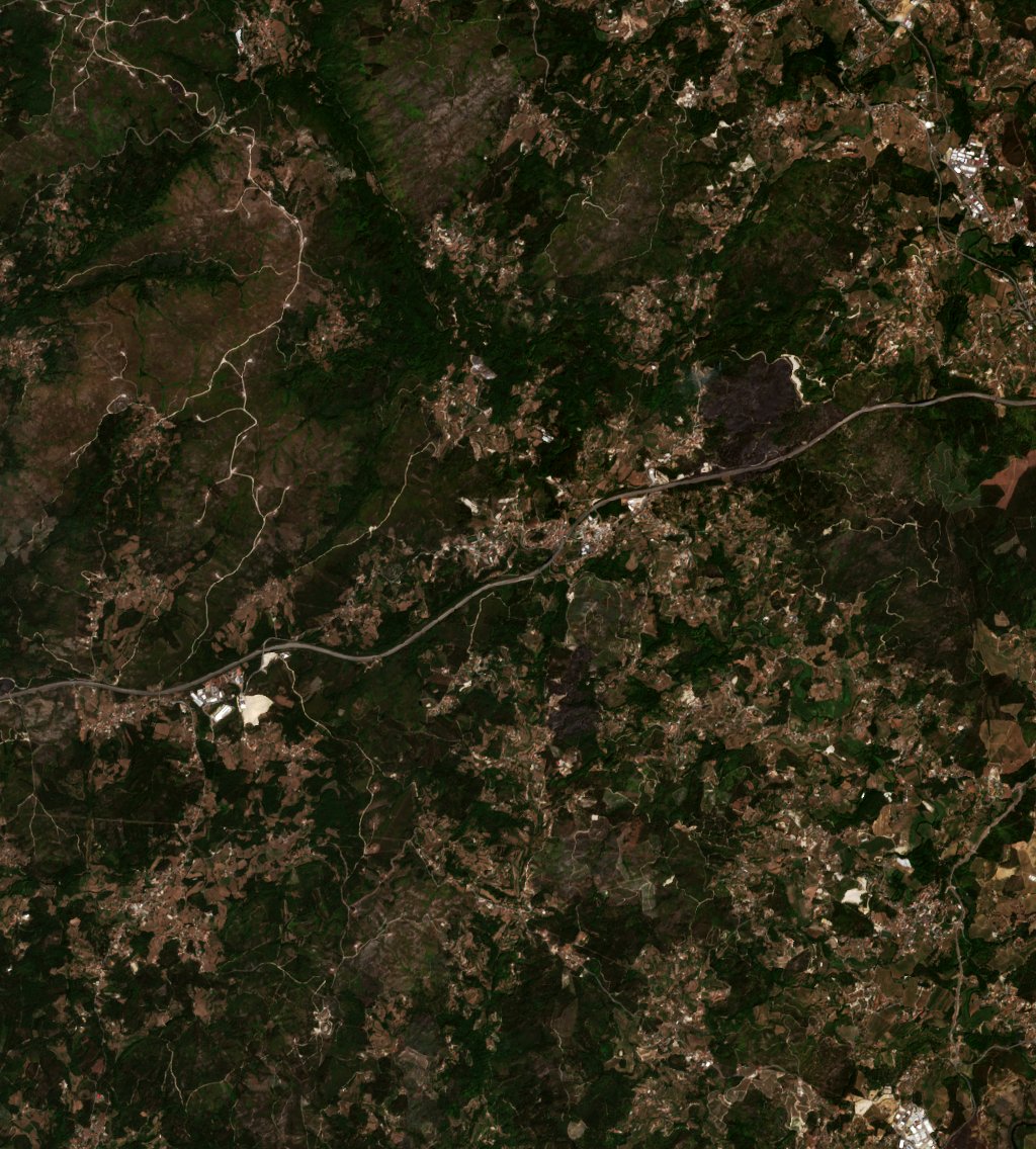The area after the fire, August 18, 2026