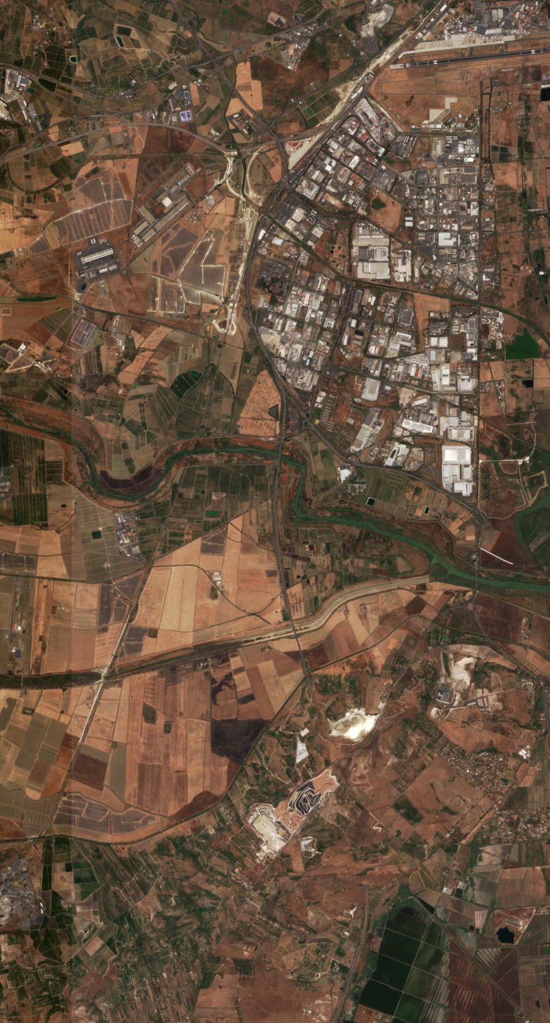 The area before the fire, August 21, 2026