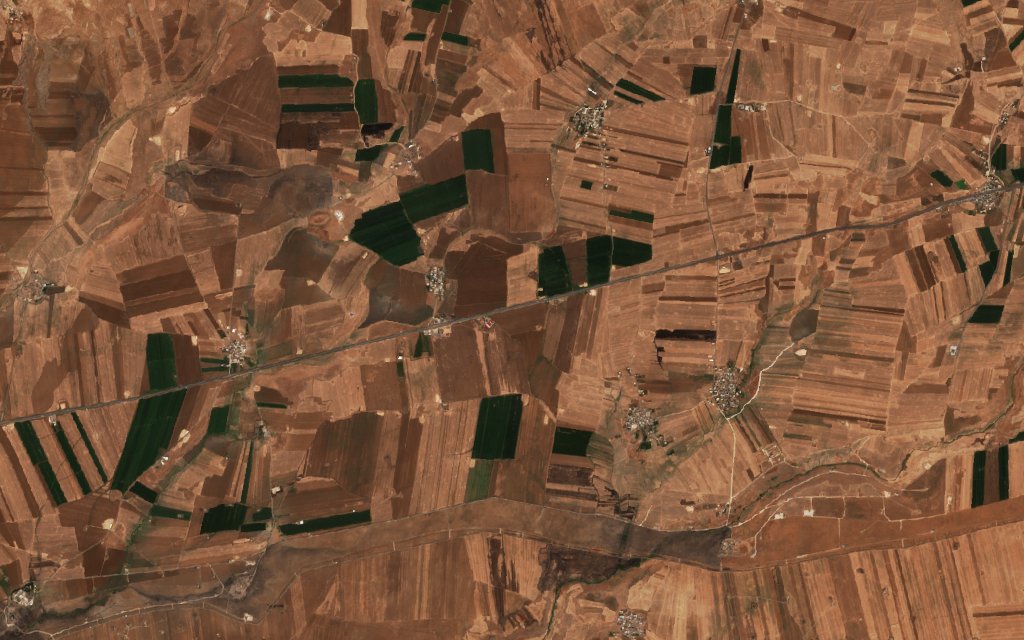 The area after the fire, October 10, 2026