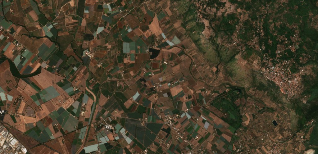 The area before the fire, August 14, 2026