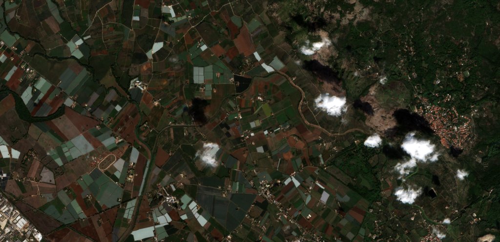 The area after the fire, October 16, 2026