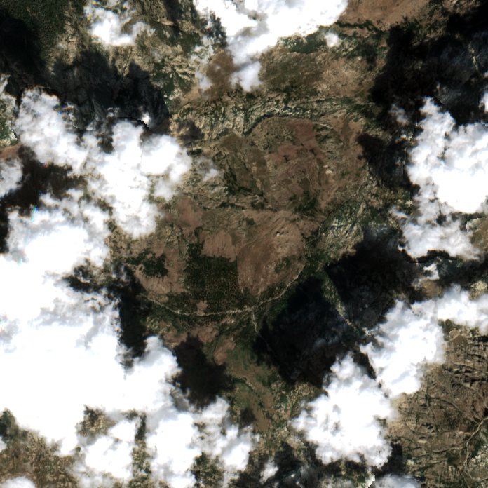Sentinel-2 images