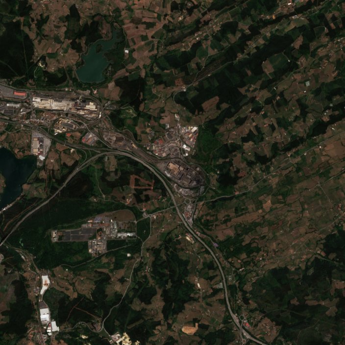 The area before the fire, August 11, 2026