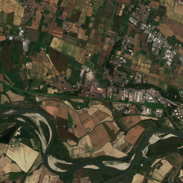 The area before the fire, September 14, 2026