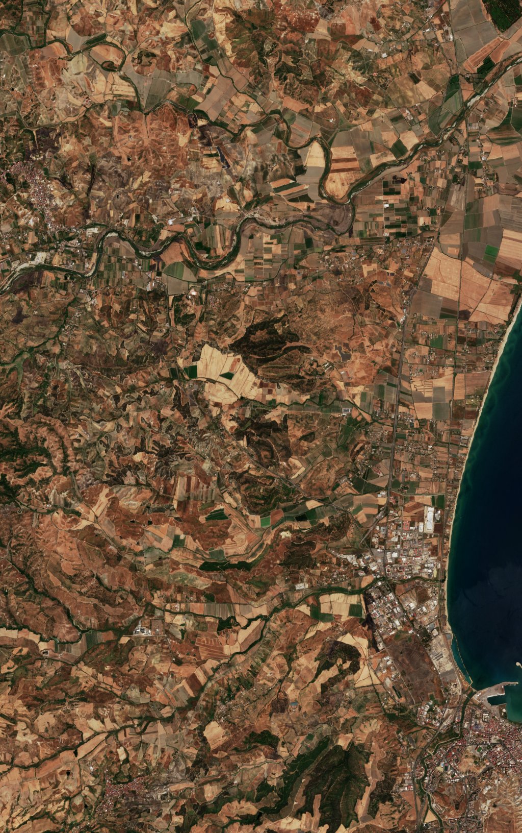 The area before the fire, August 21, 2026