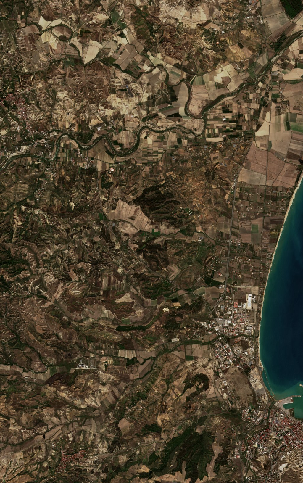 The area after the fire, October 17, 2026
