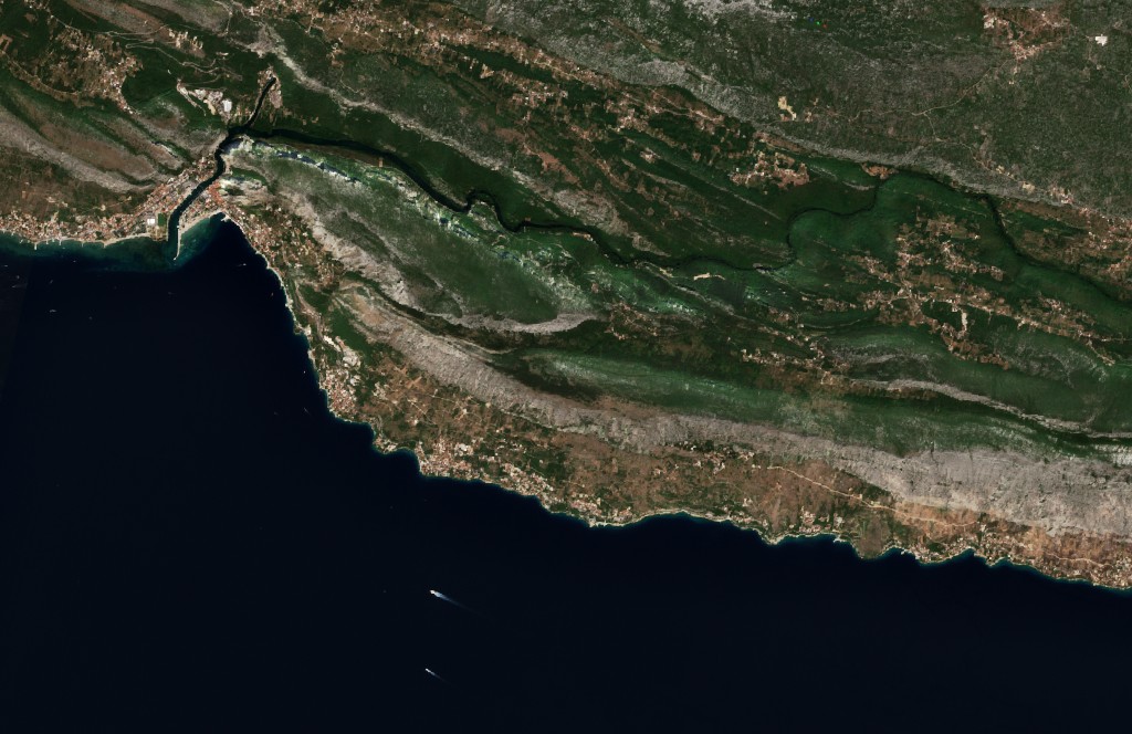 The area before the fire, August 11, 2026