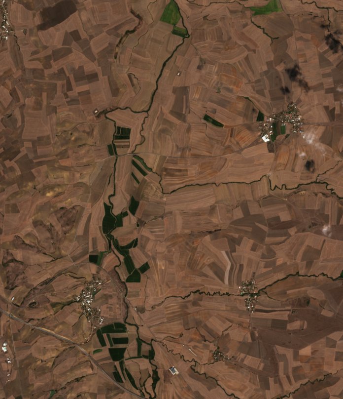 The area after the fire, October 5, 2026