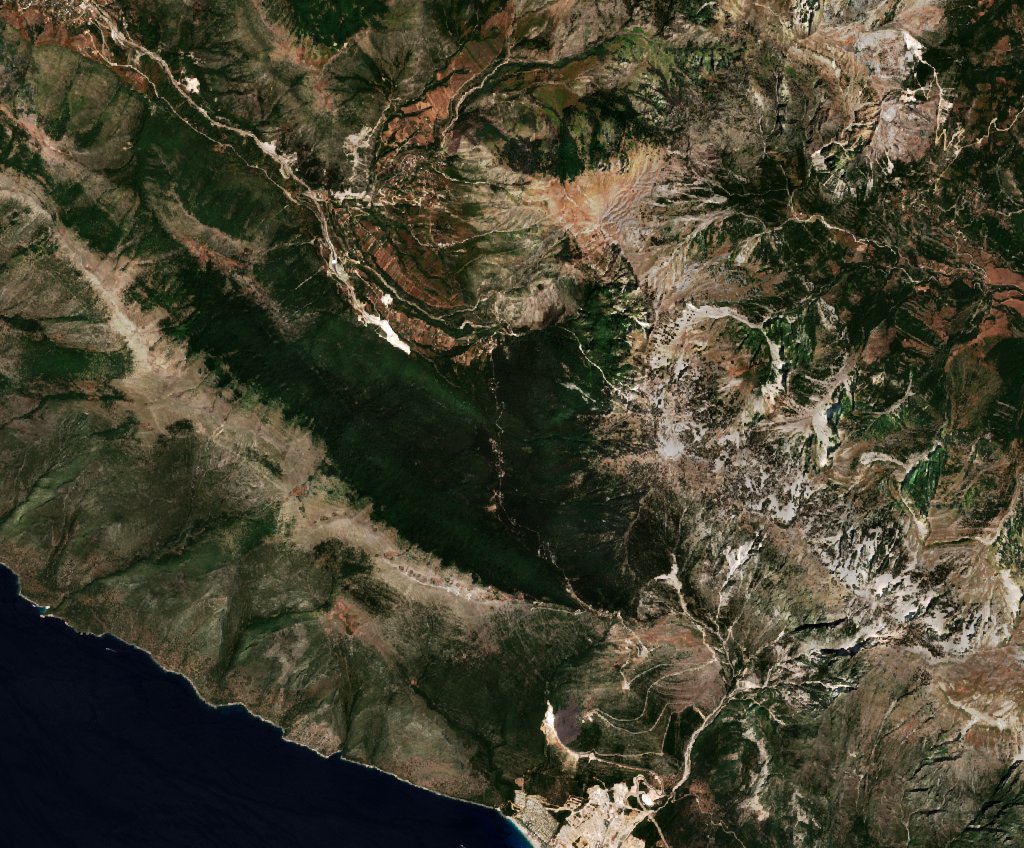 The area before the fire, August 8, 2026