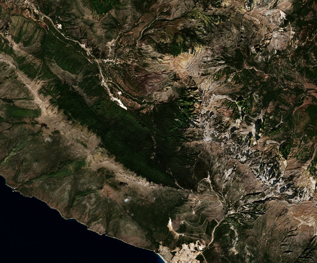 The area after the fire, October 4, 2026
