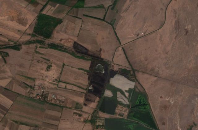 Satellite view near Egyek